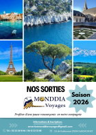 Monddia Voyages, Brochure Individuels, saison 2026